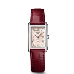 Đồng hồ Longines DolceVita L5.255.4.28.2 52554282 Ngà ánh hồng 20.8 x 32 mm