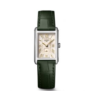 Đồng hồ Longines DolceVita L5.255.4.08.2 52554082 Ngà ánh vàng 20.8 x 32 mm
