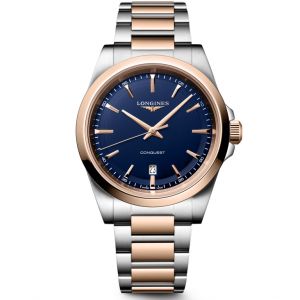 Đồng hồ Longines Conquest L3.860.3.98.7 38603987 Xanh lam 41 mm