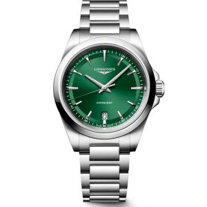Đồng hồ Longines Conquest L3.750.4.09.6 37504096 Xanh lá 38 mm