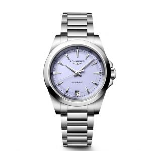 Đồng hồ Longines Conquest L3.460.4.02.6 34604026 Tím lavender 34 mm
