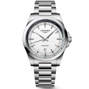 Đồng hồ Longines Conquest L3.860.4.12.6 38604126 Trắng 41 mm