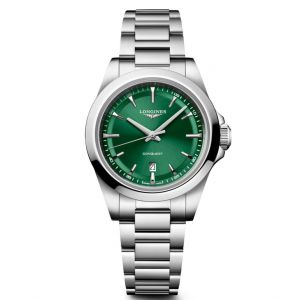 Đồng hồ Longines Conquest L3.350.4.09.6 33504096 Xanh lá 30 mm