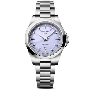 Đồng hồ Longines Conquest L3.350.4.02.6 33504026 Tím lavender 30 mm