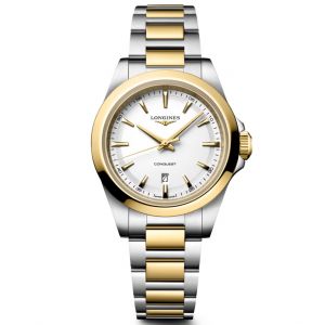 Đồng hồ Longines Conquest L3.350.3.12.7 33503127 Trắng 30 mm