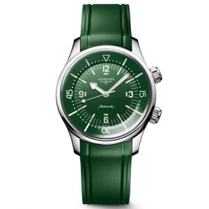 Đồng hồ Longines Legend Diver L3.764.4.06.9 37644069 Xanh lá 39 mm