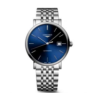 Đồng hồ Longines Elegant Collection L4.910.4.90.6 49104906 Xanh lam 39 mm