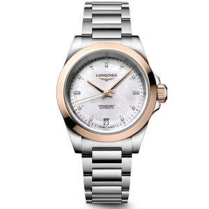 Đồng hồ Longines Conquest L3.430.5.87.6 34305876 Trắng xà cừ 34 mm