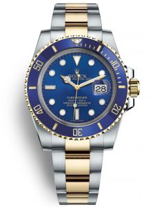 Đồng hồ Rolex Submariner Date 40 M116613LB-0005 116613LB-0005 Thép Oystersteel và Vàng Kim 18ct Mặt Xanh - Lướt