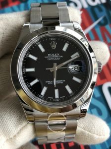 Đồng hồ Rolex Oyster Perpetual Datejust II 41 Black Dial M116300 116300 Mặt đen - Lướt