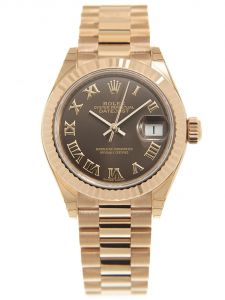 Đồng hồ Rolex Lady-Datejust 28 M279175-0021 279175-0021 Vàng Everose 18ct Mặt Trắng