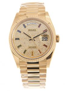 Đồng hồ Rolex Day-Date 36 M128238RBR 10RBOWDI PAVE_P 128238RBR 10RBOWDI PAVE_P