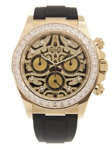 Đồng Hồ Rolex Cosmograph Daytona 40 Eye of the Tiger M116588TBR-0003 116588TBR-0003 Vàng Kim 18ct
