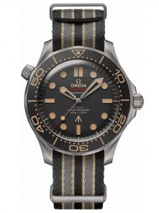 Đồng hồ Omega Seamaster Diver 300M 007 Edition 210.92.42.20.01.001 42 Titanium NATO
