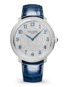 Đồng Hồ Patek Philippe Calatrava Ribbon Joaillerie 4978/400G-001 White Gold Kim cương