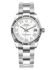 Đồng hồ Rolex Datejust 31 M278274-0009 278274-0009 Thép Oystersteel và Vàng Trắng 18ct Mặt Trắng Cọc số La Mã - Mẫu 2020