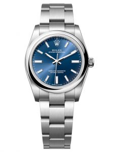 Đồng hồ Rolex Oyster Perpetual 34 M124200-0003 124200-0003 Thép Oystersteel Mặt xanh sáng - Mẫu 2020