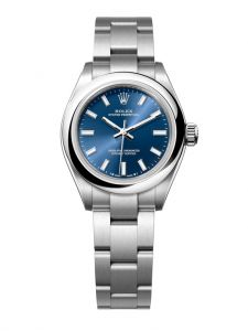 Đồng hồ Rolex Oyster Perpetual 28 M276200-0003 276200-0003 Thép Oystersteel Mặt xanh sáng - Mẫu 2020