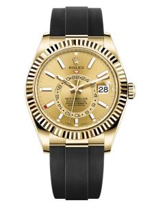 Đồng hồ Rolex Sky-Dweller 42 M326238-0007 326238-0007 Vàng Kim 18ct Mặt champagne - Mẫu 2020