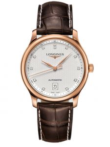 Đồng hồ Longines Master L2.628.8.77.3 L26288773 vàng khối Rose Gold kim cương