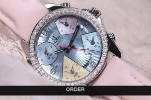 Đồng hồ Jacob & Co. Five Time Zones 40 mm Steel & Diamonds (lướt)