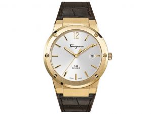 Đồng hồ Salvatore Ferragamo SFDT00419 F-80 Brown 41mm