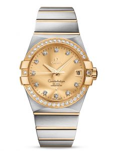 Đồng hồ Omega Constellation 123.25.38.21.58.001 38 Yellow Gold Steel