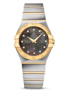Đồng hồ Omega Constellation Tahiti 123.20.27.60.57.007 27 Yellow Gold Steel