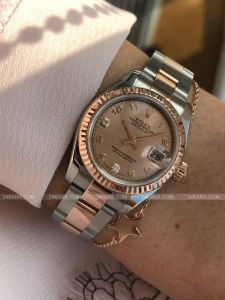 Đồng hồ Rolex Lady-Datejust 26 M179171 179171 Mặt vàng