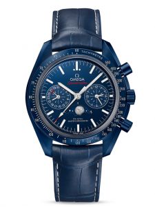 Đồng hồ Omega Speedmaster Moonphase Blue Side Of The Moon 304.93.44.52.03.001 44.25 Blue Ceramic