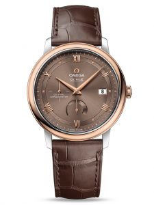 Đồng hồ Omega De Ville Prestige 424.23.40.21.13.001 39.5 Red Gold Steel