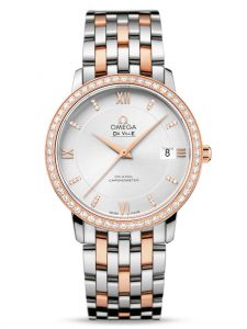Đồng hồ Omega De Ville Prestige 424.25.37.20.52.001 36.8 Red Gold Steel