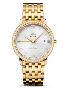Đồng hồ Omega De Ville Prestige 424.55.37.20.52.002 36.8 Yellow Gold