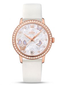 Đồng hồ Omega De Ville Prestige Butterfly 424.57.33.20.55.002 32.7 Red Gold
