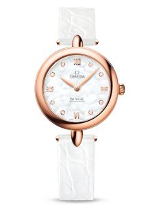 Đồng hồ Omega De Ville Prestige Dewdrop 424.53.27.60.55.002 27.4 Red Gold