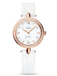 Đồng hồ Omega De Ville Prestige Dewdrop 424.58.27.60.55.002 27.4 Red Gold