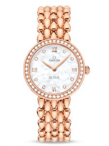 Đồng hồ Omega De Ville Prestige Dewdrop 424.55.27.60.55.004 27.4 Red Gold
