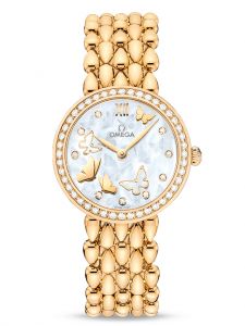 Đồng hồ Omega De Ville Prestige Dewdrop 424.55.27.60.55.005 27.4 Yellow Gold