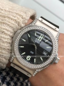 Đồng hồ Hublot MDM Steel & Diamonds 1910.1.034