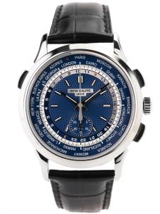 Đồng Hồ Patek Philippe Complications 5930G-001 White Gold World Time Chronograph