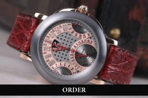 Đồng hồ Gerald Genta Arena Chrono Quattro Retro Rose Gold ABC.Y.55.395.CB.BD (lướt)