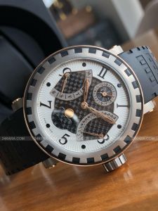 Đồng hồ Dewitt Quantieme Perpetual Titanium & Rose Gold LE 7002.28 700228