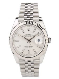 Đồng hồ Rolex Datejust 41 M126334 126334 Mặt trắng cọc số index