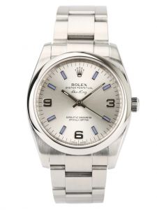 Đồng hồ Rolex Air-King 34 M114200 114200 Mặt Trắng