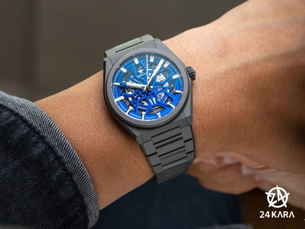 Khám phá sự hợp tác của Time + Tide với Zenith trong siêu phẩm Zenith Defy Classic Skeleton “Night Surfer” 97.9000.670/26.M9000