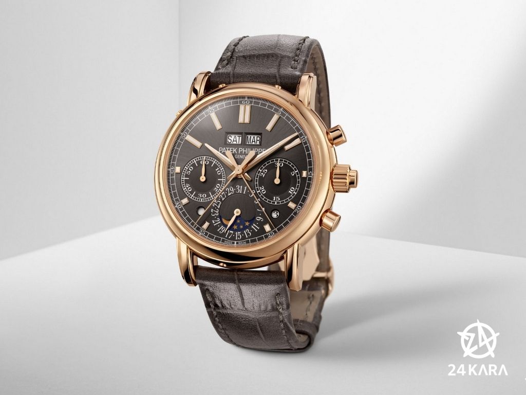 Giới thiệu đồng hồ Patek Philippe 5204R-011 Split-Seconds Chronograph Perpetual Calendar trong màu sắc mới