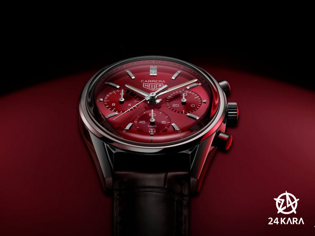 Giới thiệu đồng hồ TAG Heuer Carrera Red Dial Limited Edition CBK221G.FC6479 mới