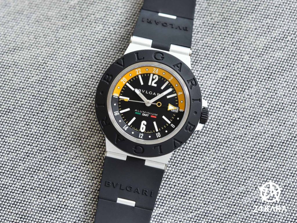 Giới thiệu đồng hồ Bulgari Aluminium GMT Amerigo Vespucci Limited Edition 103702 mới
