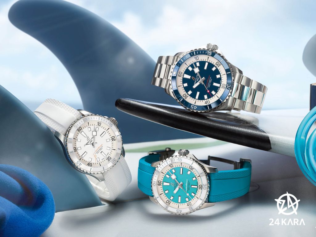 Giới thiệu bộ sưu tập đồng hồ lặn Breitling Superocean mới