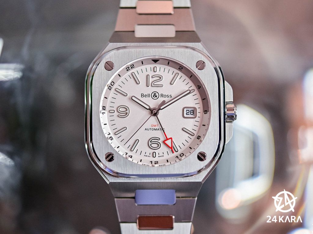 Giới thiệu đồng hồ Bell & Ross BR 05 GMT White mới